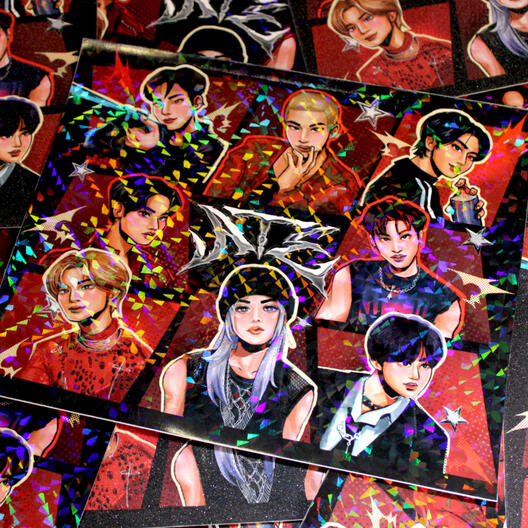 ATE laminado vidrio holográfico $40