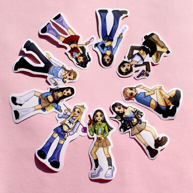 Sticker Individual Laminado Mate